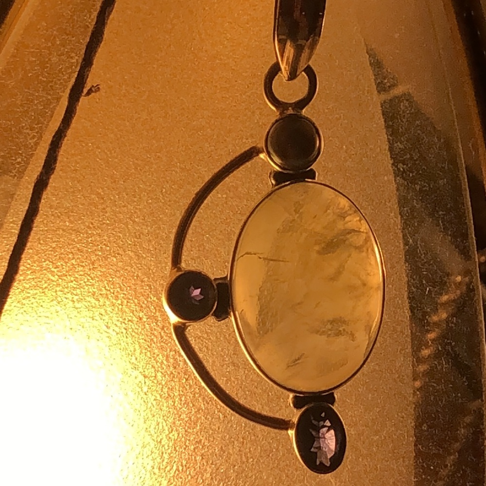 Vantage Solid Sterling Silver Necklace - image 4